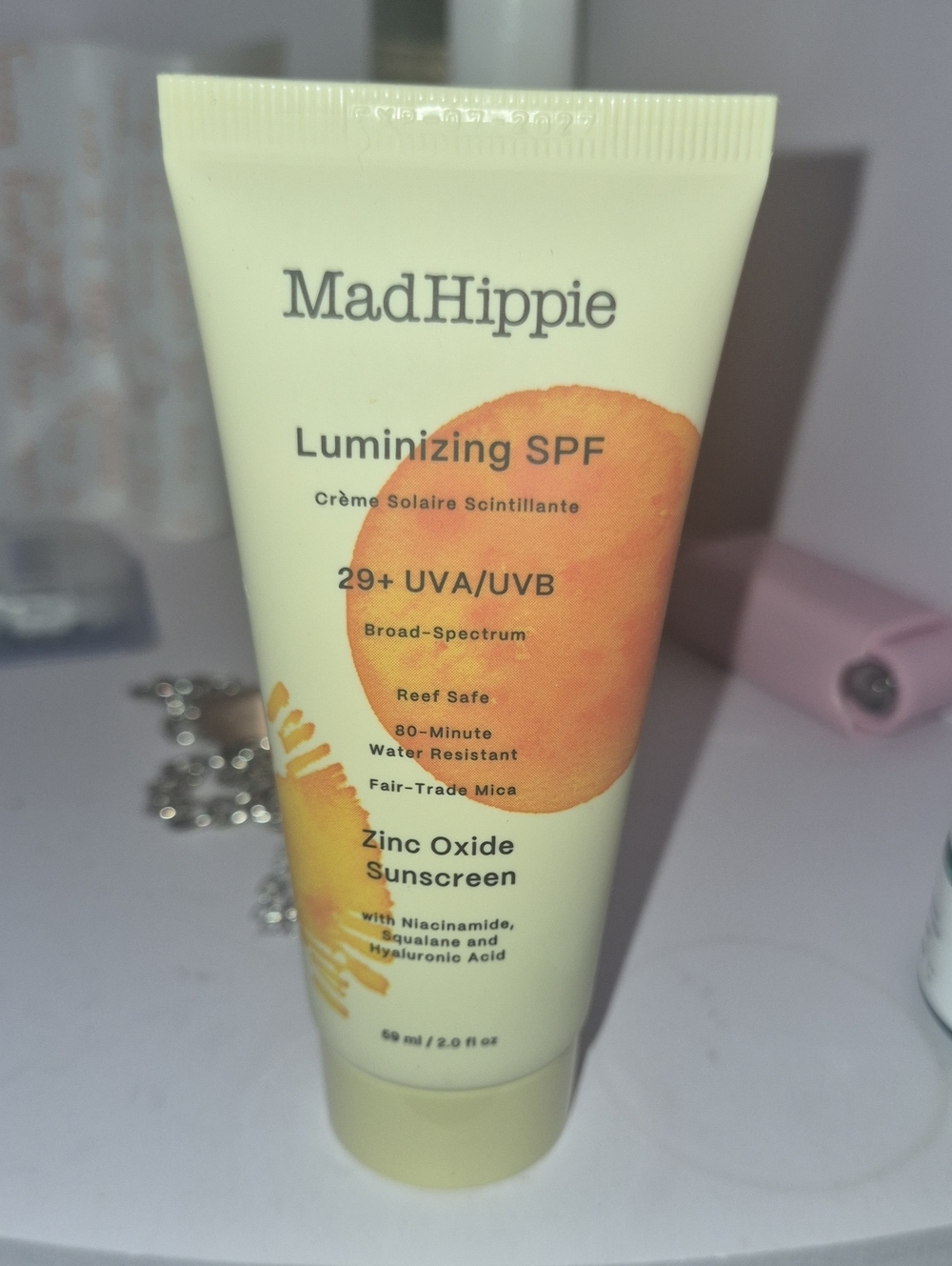 Mad Hippie Luminizing SPF Zinc Oxide Sunscreen - Nwob